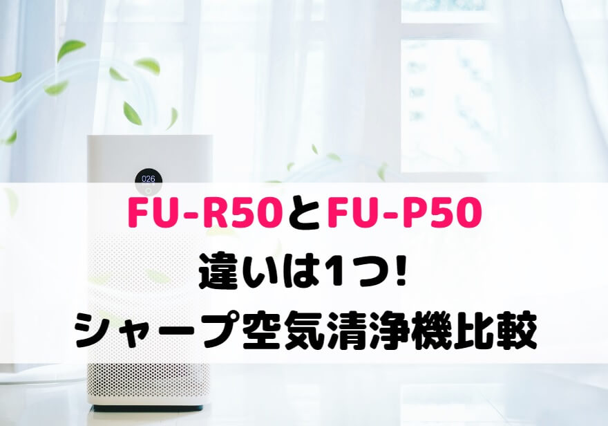 シャープ 空気清浄機 FU-R50-W プラズマクラスター7000搭載 14畳