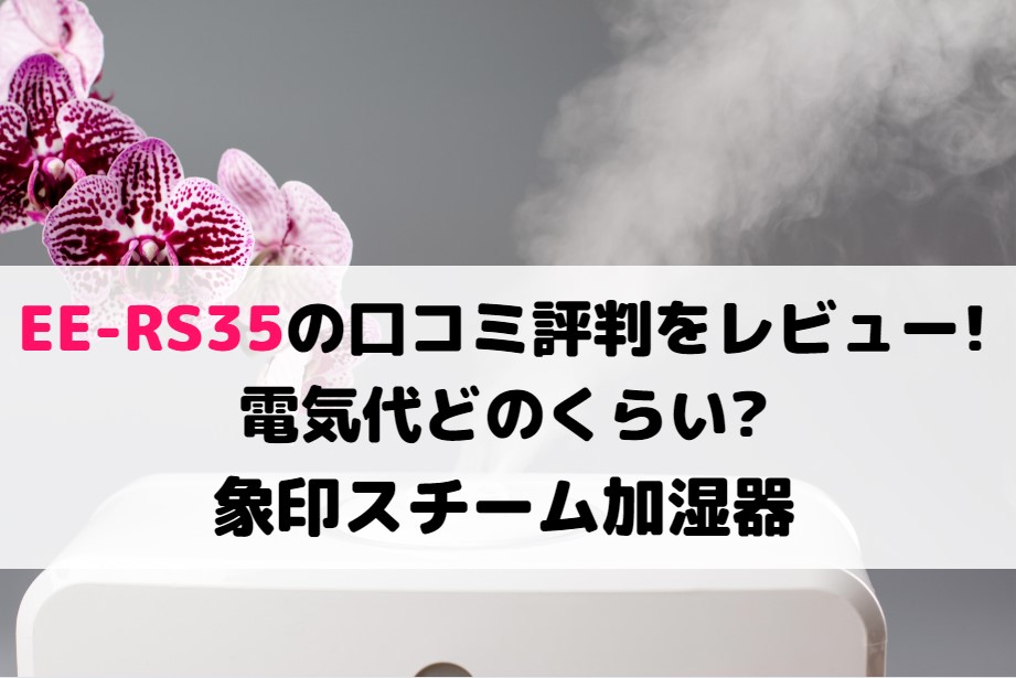 EE-RS35の口コミ評判をレビュー!電気代どのくらい?象印スチーム加湿器